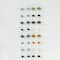 Hello Honey® 4ft. Brown Azure Bubbles Hand-Blown Glass Garland